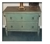 Swedish Painted Commode